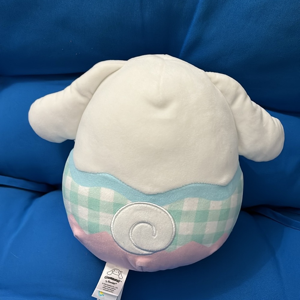 Original SquishMallows Cinnamon Roll Size 8 “ Inch Easter Themed NWOTS - Picture 2 of 6